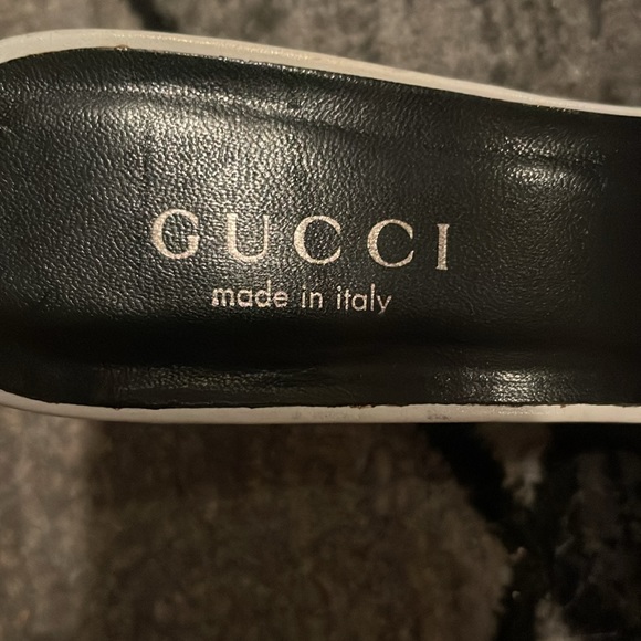 White Gucci heels - Picture 3 of 4